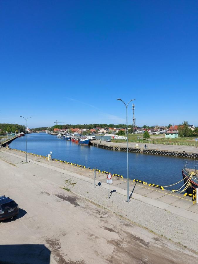 Ferienwohnung Widok Na Port Leba Exterior foto